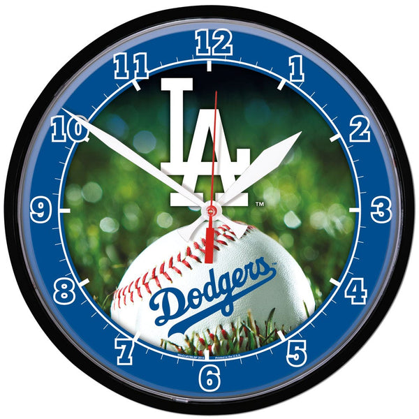 Los Angeles Dodgers Round Wall Clock 12.75"