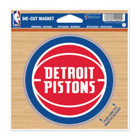 Detroit Pistons Die Cut Magnet 4.5" x 6"