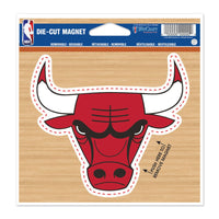 Chicago Bulls Die Cut Magnet 4.5" x 6"