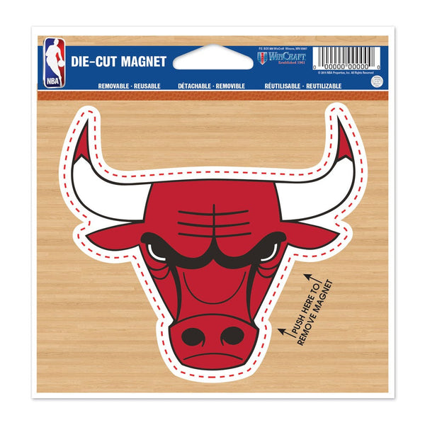 Chicago Bulls Die Cut Magnet 4.5" x 6"