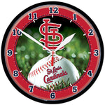 St. Louis Cardinals Round Wall Clock 12.75"