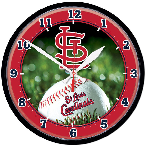 St. Louis Cardinals Round Wall Clock 12.75"