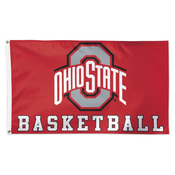 Wholesale-Ohio State Buckeyes OHIO STATE BASKETBALL Flag - Deluxe 3' X 5'