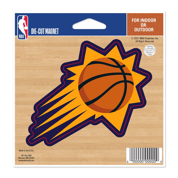 Phoenix Suns Die Cut Magnet 4.5" x 6"