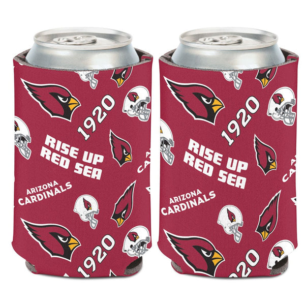 Arizona Cardinals Scatterprint Can Cooler 12 oz.
