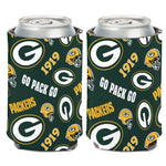 Green Bay Packers Scatterprint Can Cooler 12 oz.