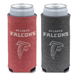 Atlanta Falcons COLORED HEATHER 12 oz Slim Can Cooler