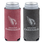 Arizona Cardinals COLORED HEATHER 12 oz Slim Can Cooler