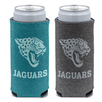 Jacksonville Jaguars COLORED HEATHER 12 oz Slim Can Cooler