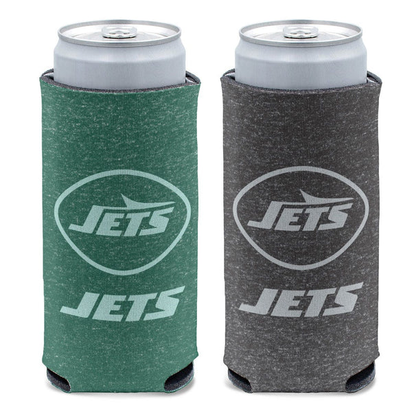 New York Jets COLORED HEATHERED 12 oz Slim Can Cooler