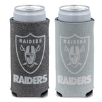 Las Vegas Raiders COLORED HEATHER 12 oz Slim Can Cooler