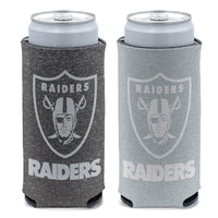 Las Vegas Raiders COLORED HEATHER 12 oz Slim Can Cooler