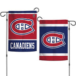 Montreal Canadiens Garden Flags 2 sided 12.5" x 18"