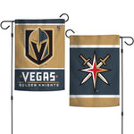 Vegas Golden Knights Garden Flags 2 sided 12.5" x 18"
