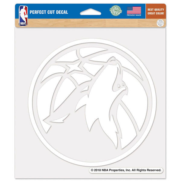 Minnesota Timberwolves Perfect Cut Decals 8" x 8"