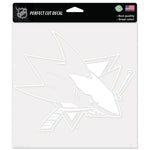 San Jose Sharks Perfect Cut Decals 8" x 8"