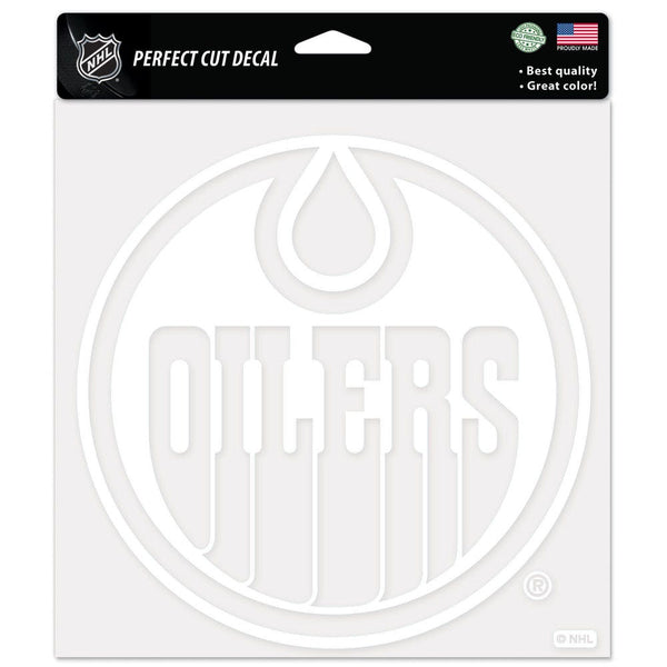 Edmonton Oilers Perfect Cut Decals 8" x 8"