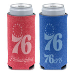 Philadelphia 76ers colored heather 12 oz Slim Can Cooler