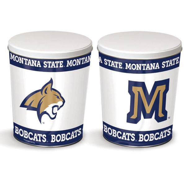 Wholesale-Montana State Bobcats Gift Tin tapered 3 gallon