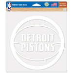 Detroit Pistons Perfect Cut Decals 8" x 8"