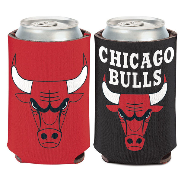 Chicago Bulls TWO COLOR Can Cooler 12 oz.