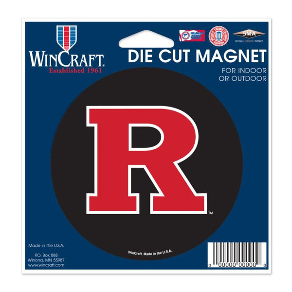 Wholesale-Rutgers Scarlet Knights Die Cut Magnet 4.5" x 6"