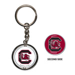 South Carolina Gamecocks Spinner Key Ring