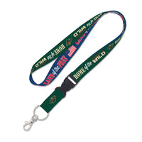 Minnesota Wild Lanyard w/detachable buckle 1"