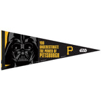 Pittsburgh Pirates / Star Wars Darth Vader Premium Pennant 12" x 30"