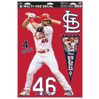 St. Louis Cardinals PLAYERS CHOICE DIAMOND CLUB(R) Multi-Use Decal 11" x 17" Paul Goldschmidt
