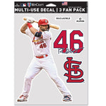 St. Louis Cardinals PLAYERS CHOICE DIAMOND CLUB(R) Multi Use 3 Fan Pack Paul Goldschmidt