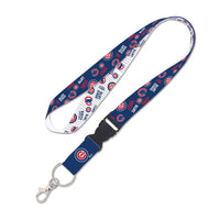 Chicago Cubs scatter Lanyard w/detachable buckle 1"
