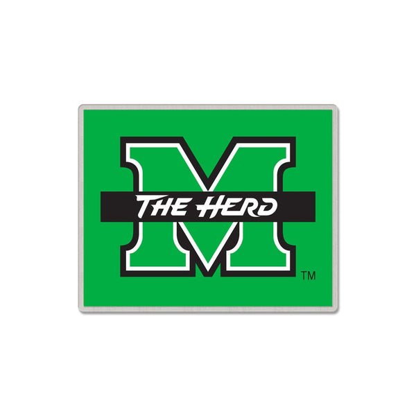 Marshall Thundering Herd Collector Pin Jewelry Card