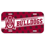Alabama A&M Bulldogs License Plate
