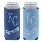Kansas City Royals colored heather 12 oz Slim Can Cooler