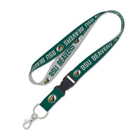 Wholesale-Bemidji State Beavers Lanyard w/detachable buckle 1"