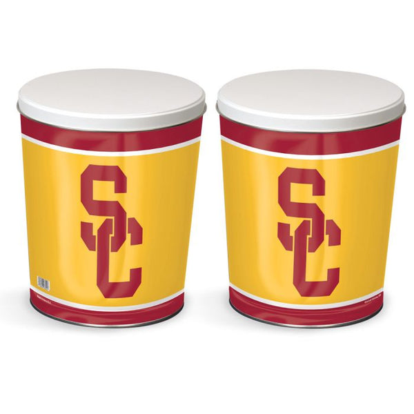 Wholesale-USC Trojans Gift Tin tapered 3 gallon