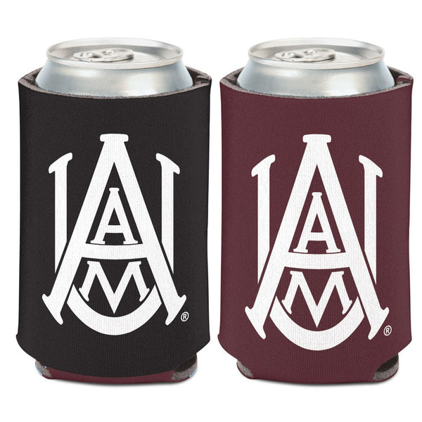 Alabama A&M Bulldogs PRIMARY LOGO 2 COLOR Can Cooler 12 oz.