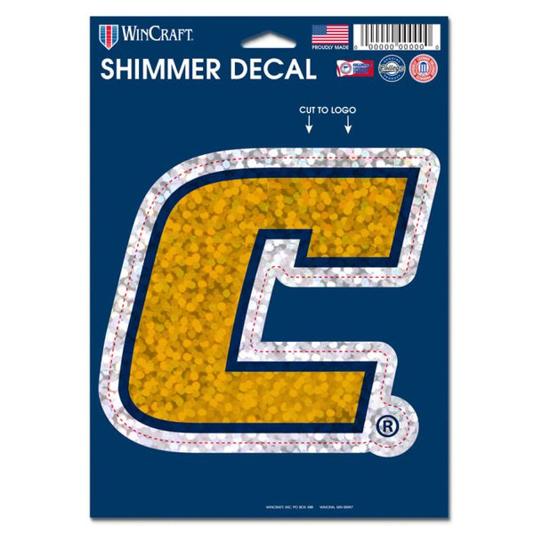 Wholesale-Tennessee Chattanooga Mocs Shimmer Decals 5" x 7"