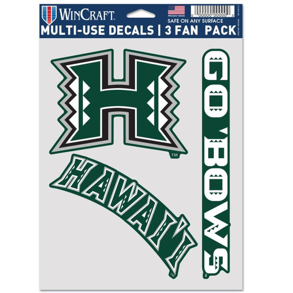 Wholesale-Hawaii Warriors Multi Use 3 Fan Pack