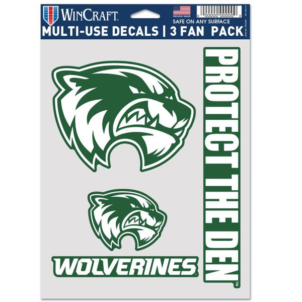 Wholesale-Utah Valley Wolverines Multi Use 3 Fan Pack