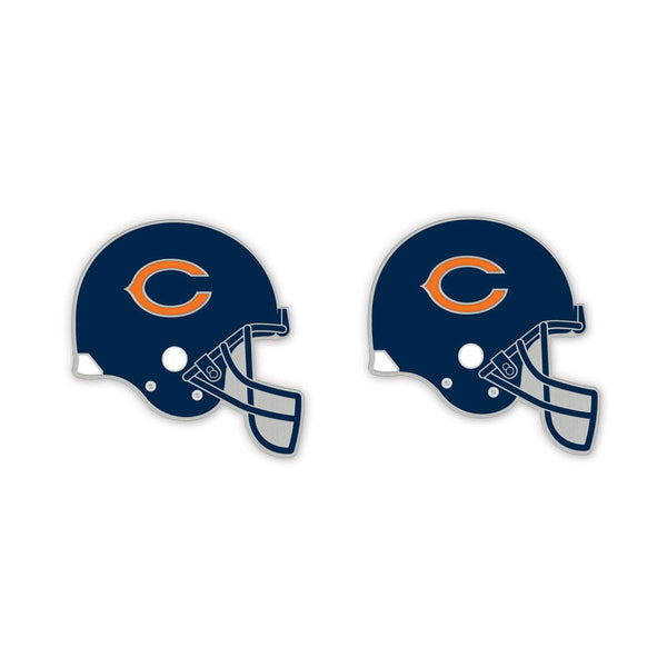 Chicago Bears Earrings Jewelry Card