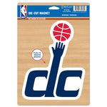 Washington Wizards Die Cut Logo Magnet 6.25" x 9"