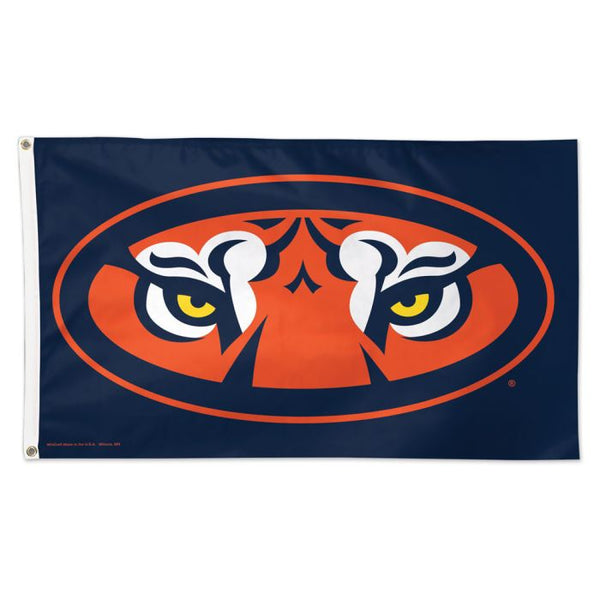 Wholesale-Auburn Tigers EYE LOGO Flag - Deluxe 3' X 5'