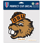 Wholesale-Oregon State Beavers /College Vault vault Perfect Cut Color Decal 8" x 8"