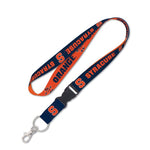 Wholesale-Syracuse Orange Lanyard w/detachable buckle 1"