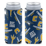 Wholesale-Tennessee Chattanooga Mocs SCATTER PRINT 12 oz Slim Can Cooler