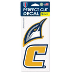 Wholesale-Tennessee Chattanooga Mocs Perfect Cut Decal Set of two 4"x4"