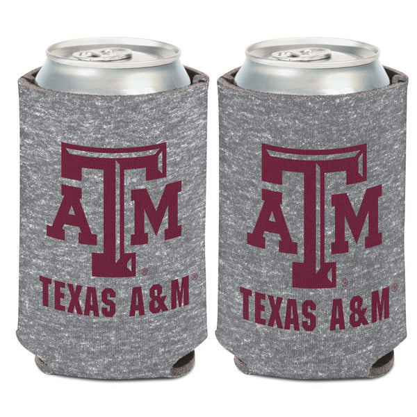 Texas A&M Aggies GRAY HEATHERED Can Cooler 12 oz.