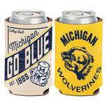 Michigan Wolverines /College Vault Can Cooler 12 oz.